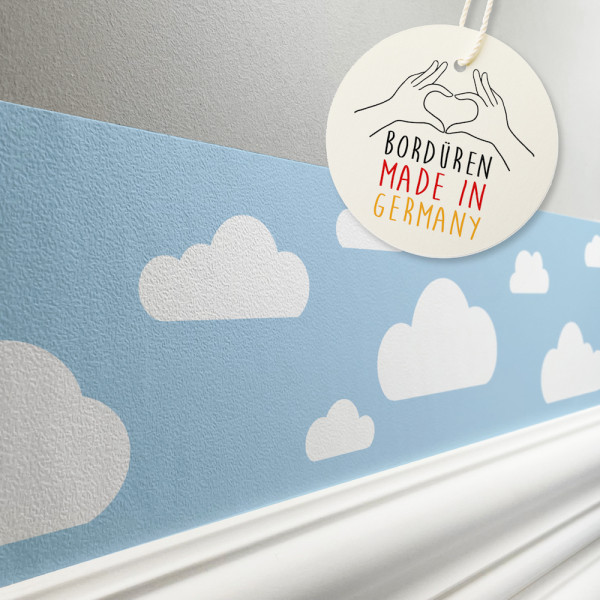 lovely label Wolken blau Bordüre Kinderzimmerbordüre Himmel Borte Tapetenbordüre Wanddeko Kinderzimmer Wanddeko Babyzimmer Wandbordüre Tapete Wandtatoo Wandsticker Poster Wand.jpg